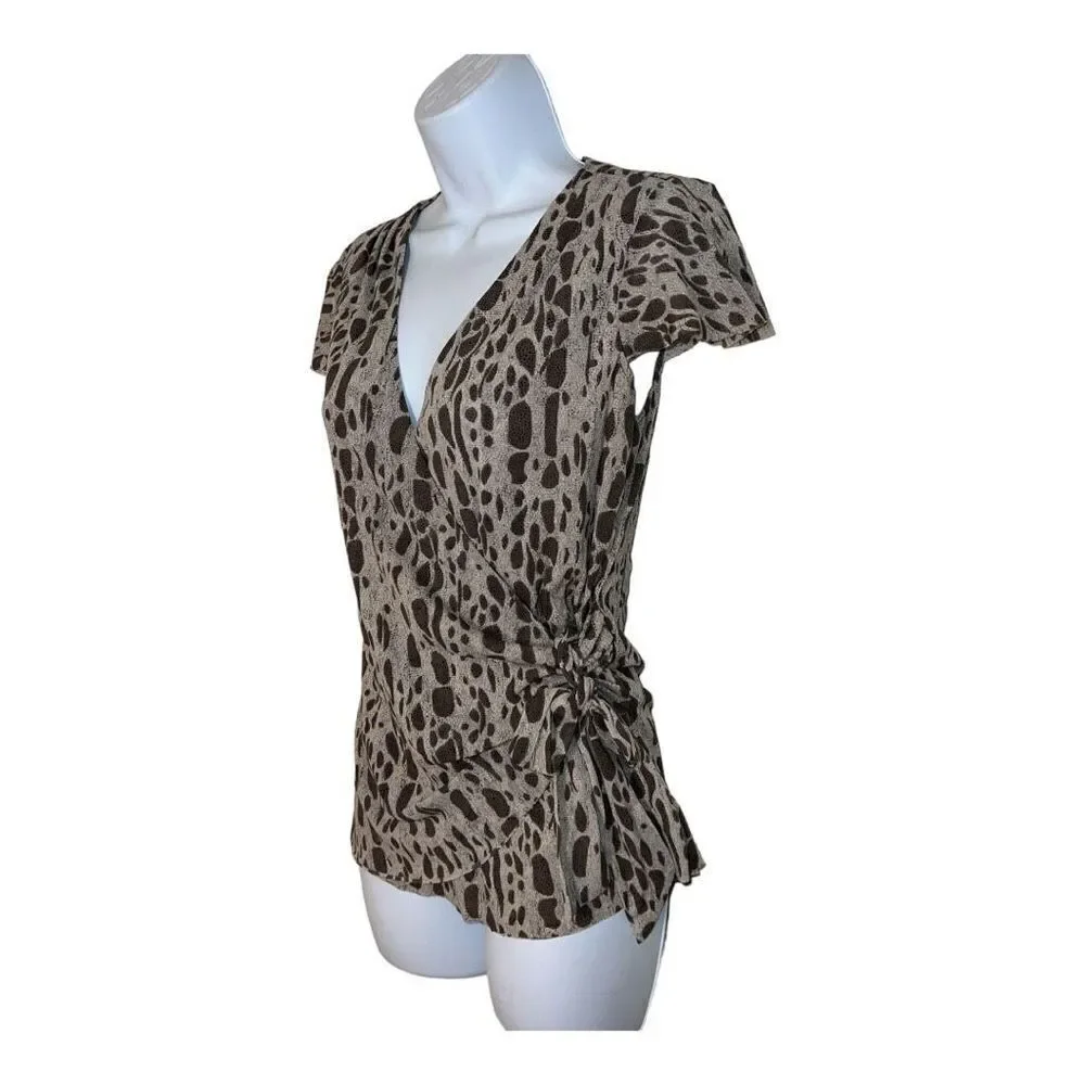 Capital M animal print shirt